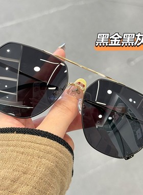 墨镜男士2025新款级感大脸太阳镜开车专用驾驶钓鱼偏光近视眼镜