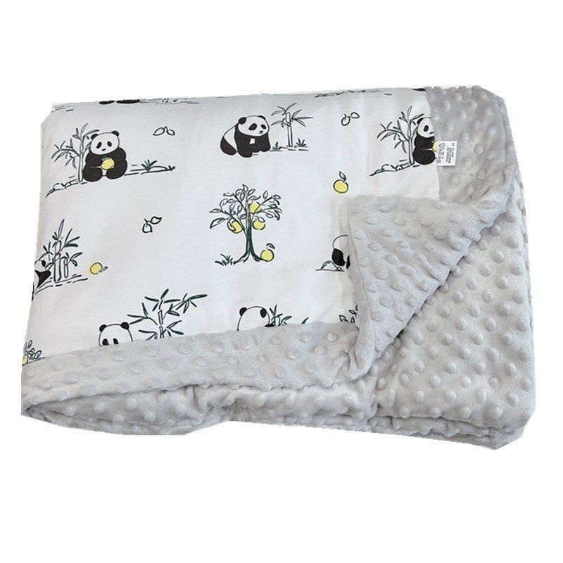 宝宝恒温保暖绒毯秋冬全棉婴幼儿安抚豆豆毯A类绵柔透气儿童毛毯,淘宝优惠券,粉丝福利购,淘宝优惠卷