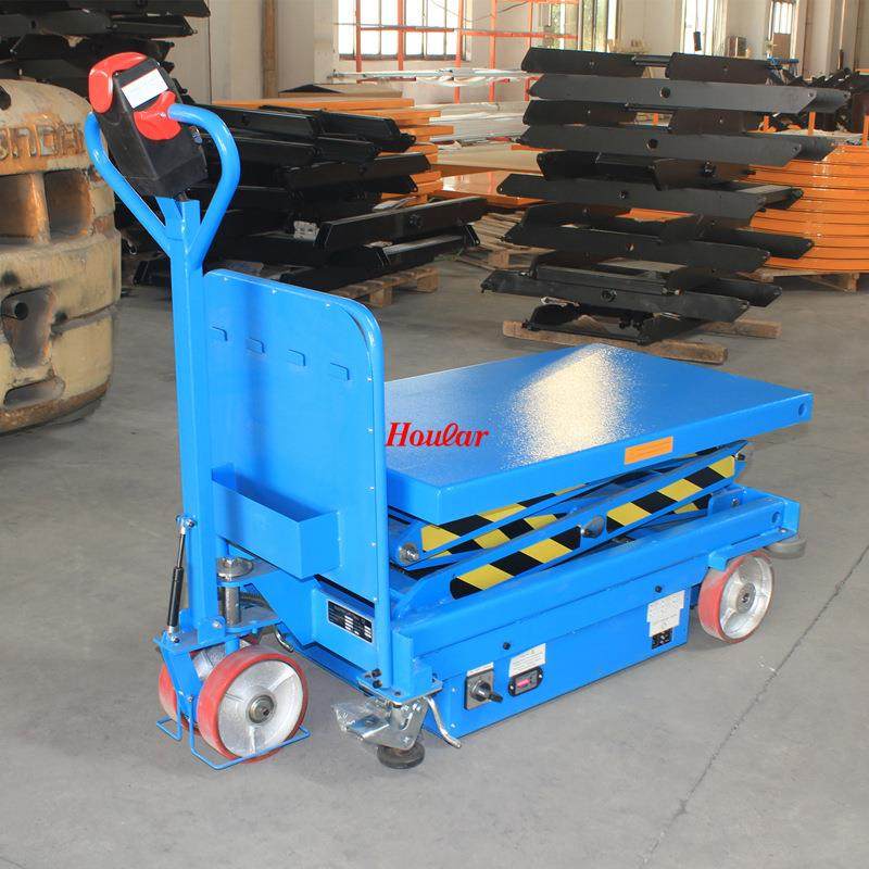 直销ESS50D单剪双剪全电动移动升降平台车全自动平板搬运手推车,淘宝优惠券,粉丝福利购,淘宝优惠卷