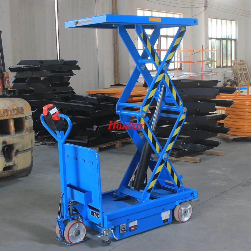 直销ESS50D单剪双剪全电动移动升降平台车全自动平板搬运手推车,淘宝优惠券,粉丝福利购,淘宝优惠卷