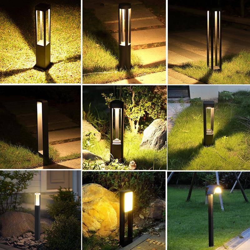 太阳能草坪灯户外庭院灯防水草地灯景观灯花园灯方形路灯小区矮灯 - 图1