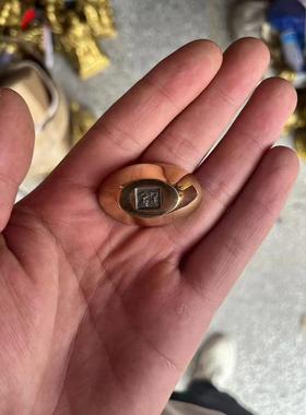 纯黄铜元宝摆件户玄关招财实心貔聚宝盆财神家貅居入饰厅品IVU客