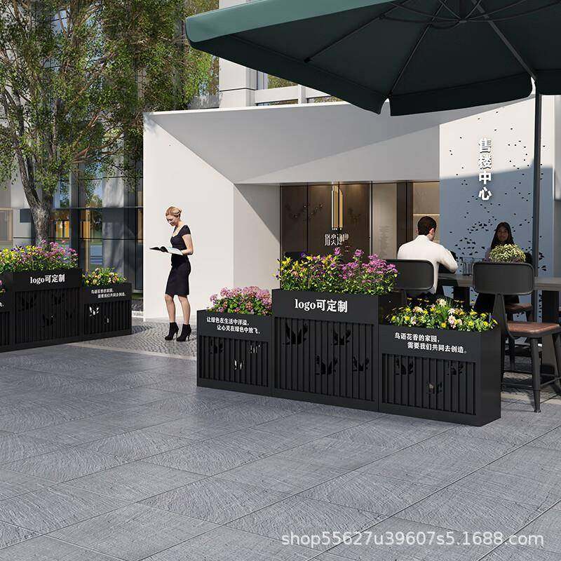 户外不锈花组合室外街道花槽箱售961楼花部铁艺花盆移动广场钢坛,淘宝优惠券,粉丝福利购,淘宝优惠卷