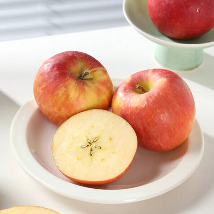 【小田tia推荐】新鲜高山玫瑰小苹果红苹果果园直发净重4.5斤