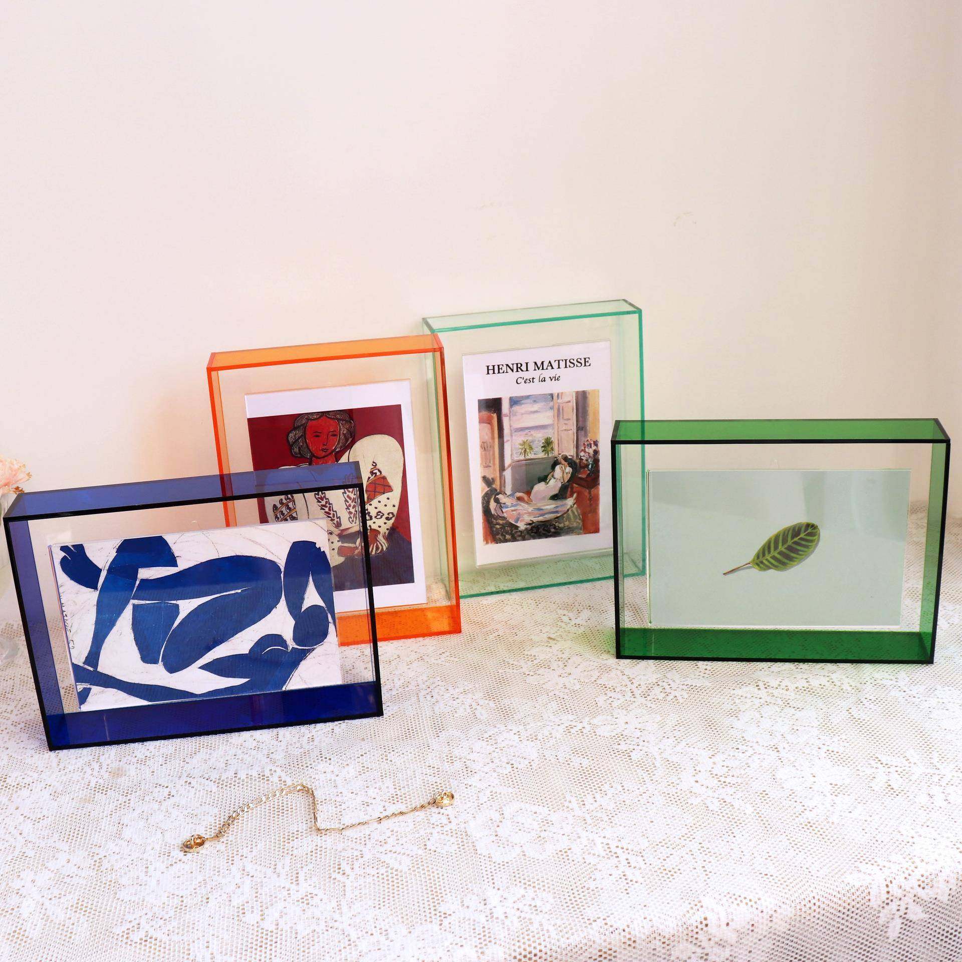 DI欧寸Y创意克力67寸a4相框摆台挂墙磁吸轻奢收纳北照亚片ykl墙in,淘宝优惠券,粉丝福利购,淘宝优惠卷