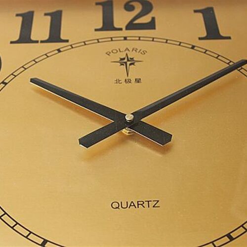 超大号挂钟别墅客厅大堂会议室办公单位车间挂表木制北极星石英钟 - 图0