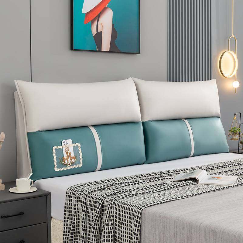 E4C网红床头靠背大靠背榻榻米无床头靠垫可拆洗床头软包床上靠枕,淘宝优惠券,粉丝福利购,淘宝优惠卷