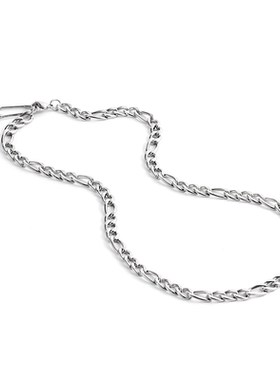 Zippo/之宝古巴项链费加罗素链简约设计百搭可叠戴【自由搭配】