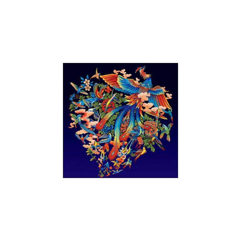 纯手工十字绣成品百鸟朝凤客厅满绣小幅新款中式挂画出售已绣好的,淘宝优惠券,粉丝福利购,淘宝优惠卷