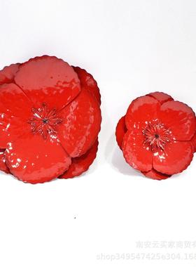 铁艺饰品花朵绿家化装饰户外林花园具园饰挂饰壁挂庭装院2511132