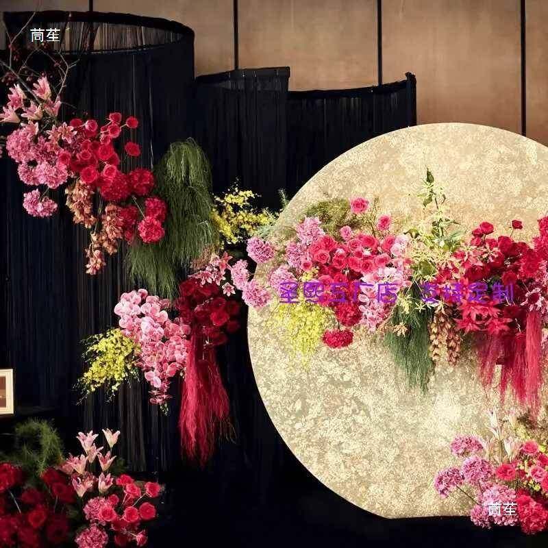 婚庆艺口圆环线黑色帘架子求AL100727婚布置背景开装饰道具摆铁件,淘宝优惠券,粉丝福利购,淘宝优惠卷