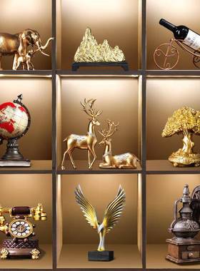套装组合上次柜款档酒柜客厅竿马雪#4装品电视玄关办饰公室摆件