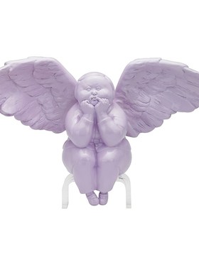 稀奇艺术桌面摆件艺术家瞿广慈《彩虹天使-霓》雕塑天使饰品