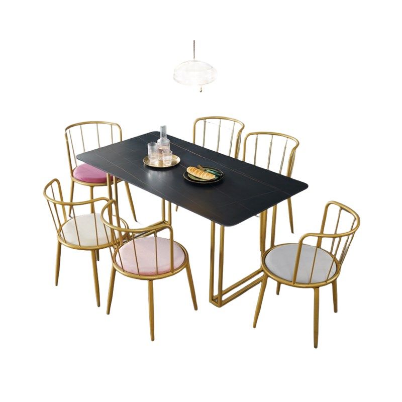 大理石小户型岩板餐桌椅家用桌子客厅小餐桌亮光中式亮面岩板餐桌,淘宝优惠券,粉丝福利购,淘宝优惠卷