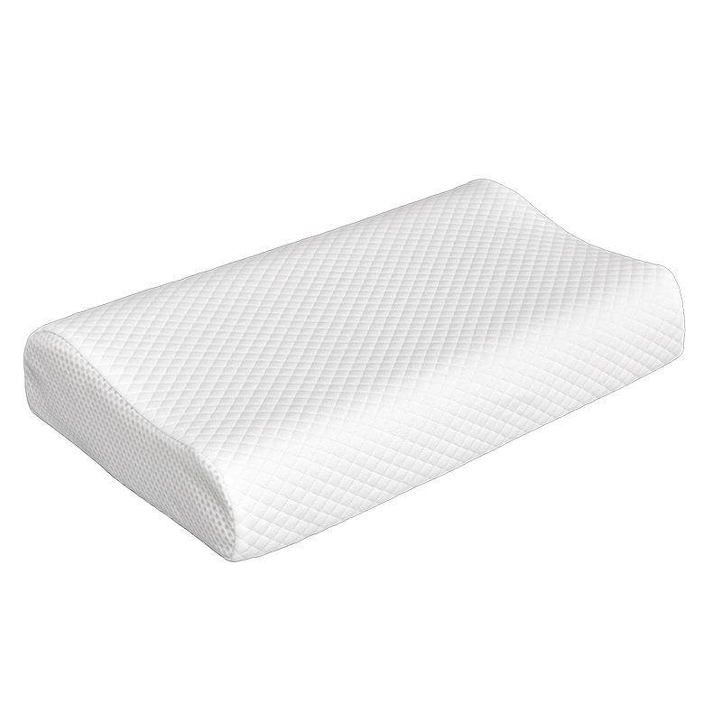 菱形针织布慢回弹记忆棉枕头零压护颈椎枕芯单人成人家用枕头,淘宝优惠券,粉丝福利购,淘宝优惠卷