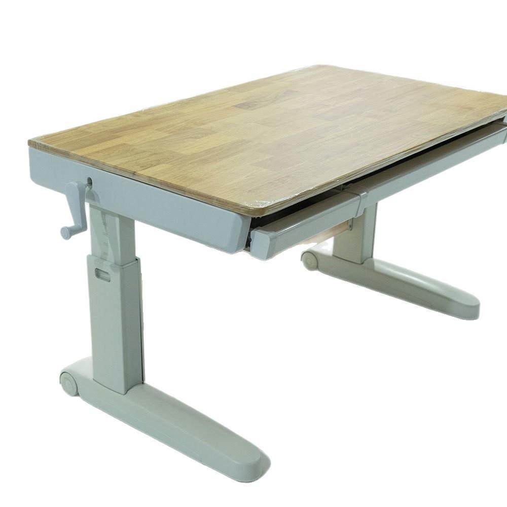 【爱童厂家直发】原木橡胶木实木儿童学习桌可升降多功能平板桌,淘宝优惠券,粉丝福利购,淘宝优惠卷