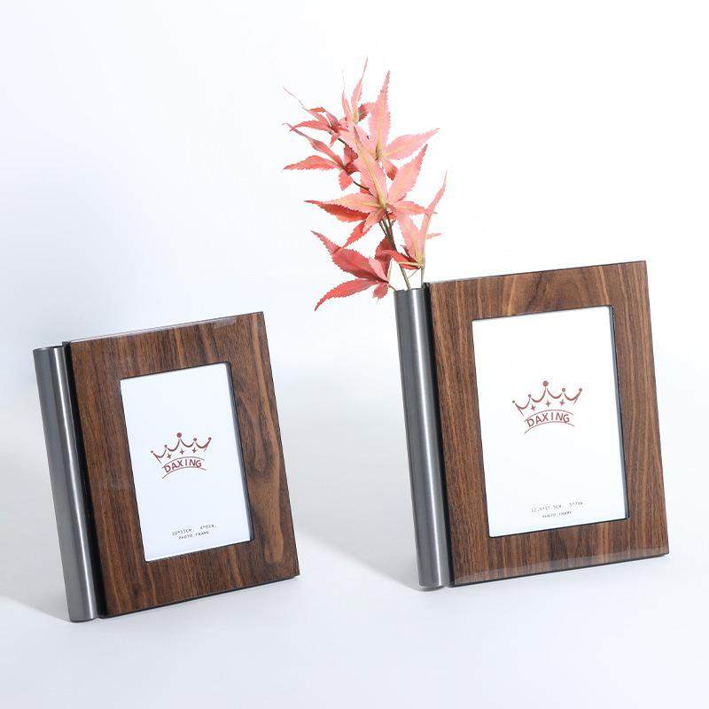 美胡DF20097式相画框摆台黑桃色复小古6寸7框像框架创意样板房卧,淘宝优惠券,粉丝福利购,淘宝优惠卷