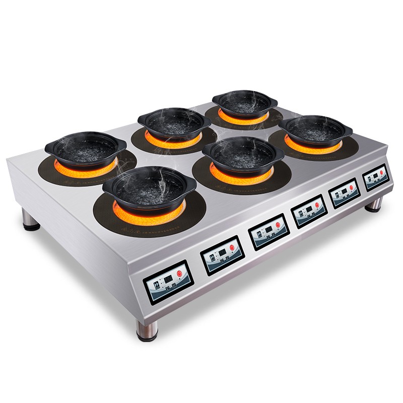 君牌多头电陶炉3000W多眼电陶炉大功率电磁炉砂锅石锅电陶煲仔炉 - 图3