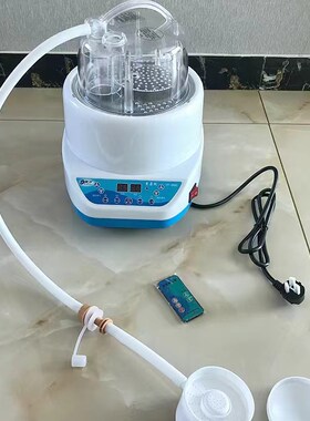 御沣大容量4升 8升熏蒸机 木桶桑拿浴箱配件 蒸气机 熏蒸锅家用