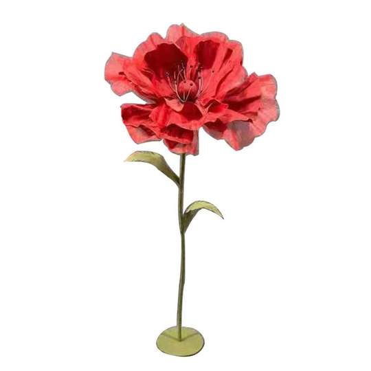 新款婚礼摆件真丝花路引丝网花舞台立杆泡沫花装饰橱窗婚庆道具