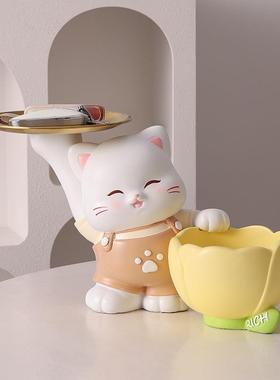 新款品玄MM9089-3创意兜兜装熊关钥匙收纳家居室内摆件桌面家居饰