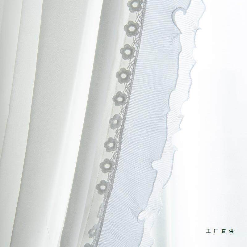 纱窗帘透光687不透白人窗纱白帘半色布料阳台遮光沙飘窗北欧简约,淘宝优惠券,粉丝福利购,淘宝优惠卷