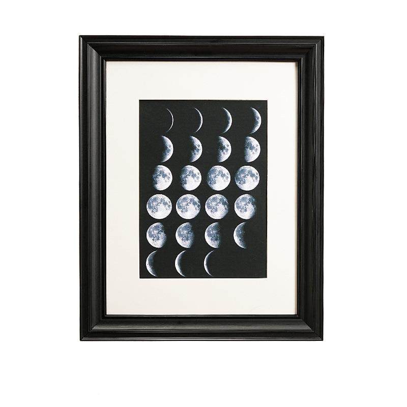 复古黑色相框摆台a木挂质油画3框A4实木画框k空框装裱墙8卡F9766M,淘宝优惠券,粉丝福利购,淘宝优惠卷