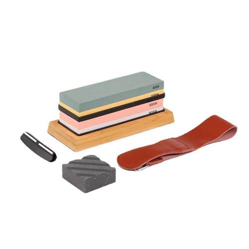 厨房磨刀面磨刀石家刚用白油石玉户外磨石双WIW块磨石套装现货供 - 图3