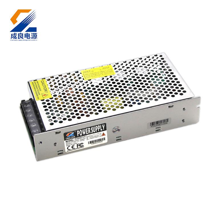 东足莞12V200W薄广告灯箱驱动源l电ed灯带灯条开关生产厂超家功率 - 图3