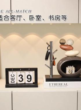 新家时来运转时来运转钥匙收纳玄欢关摆入户迎装回家客厅鞋柜电视