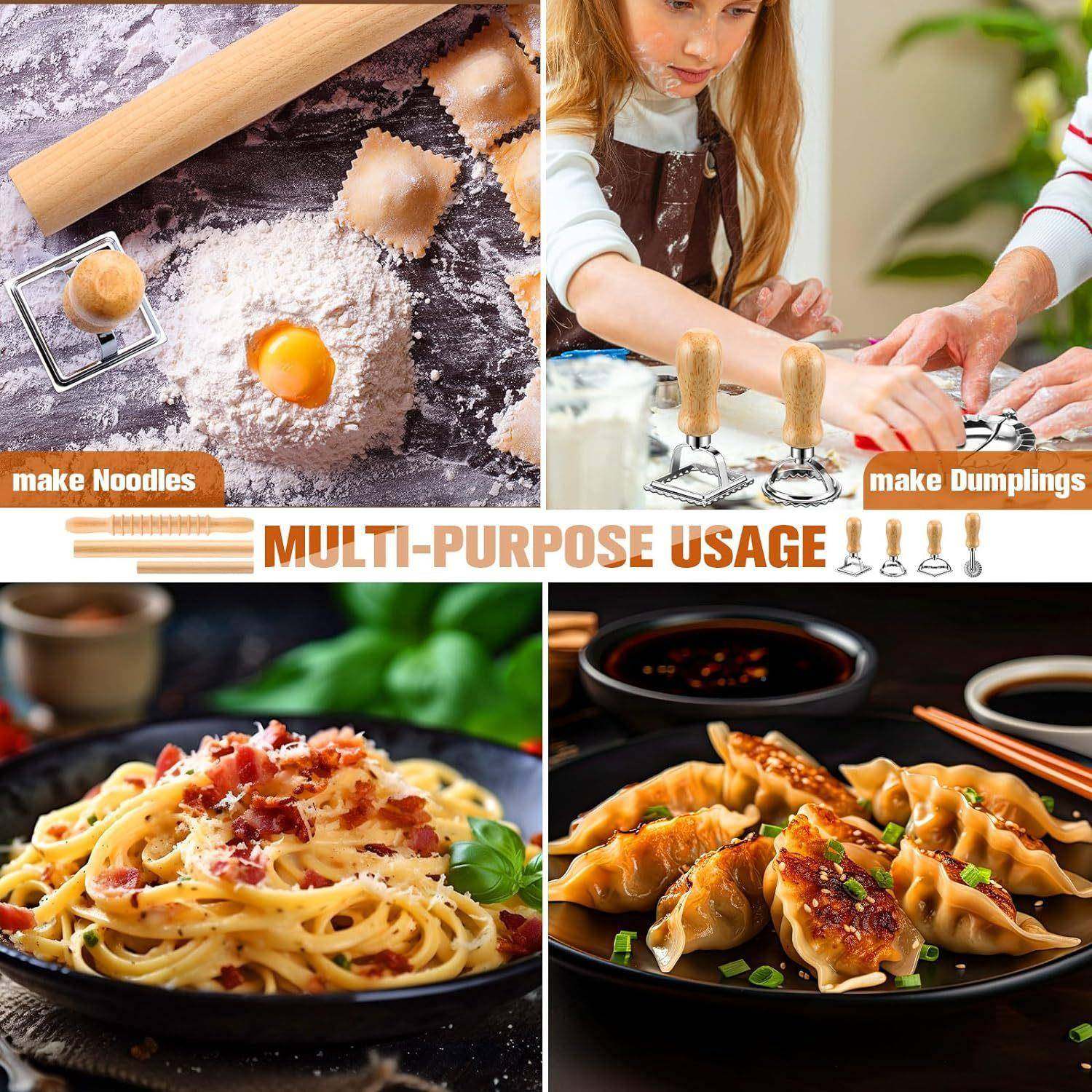 作意面大利饺XNV子混沌木质套装凉虾鱼具意大利面工饺子制工具,淘宝优惠券,粉丝福利购,淘宝优惠卷
