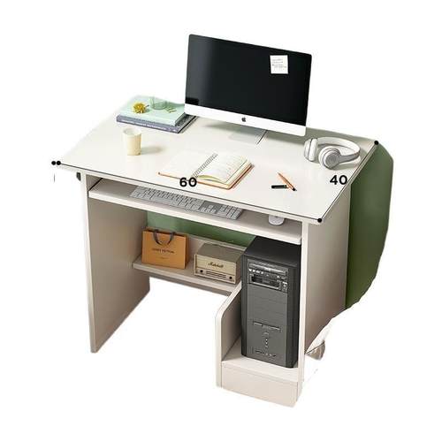 电脑台式桌单人小户型室卧室带抽小屉床边桌尺寸MWE落书桌女孩卧 - 图3