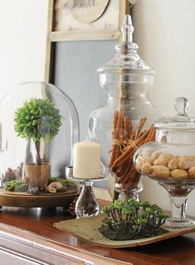 罐新款大璃号手XD1275-1工玻透明收纳罐饰摆件多款规装格可选