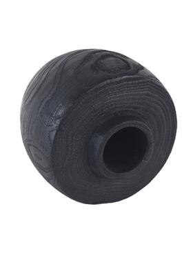 厂家销售手工新中墅式黑色化木质摆件民宿酒店21007别艺碳术装造