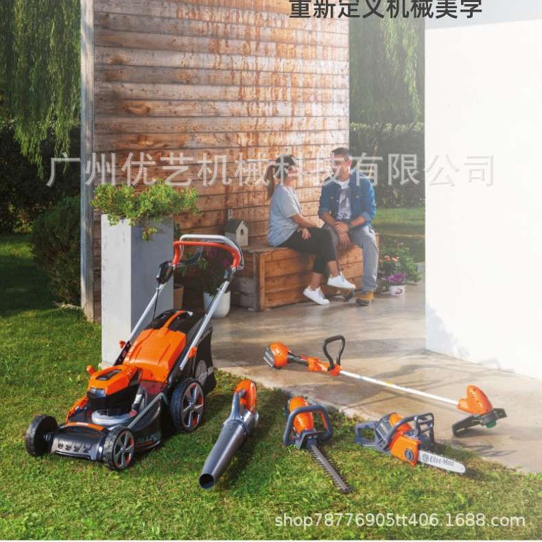 意大利欧玛原装进口锂电家用砍树修枝GSi30油锯锂电伐木锯庭院 - 图2