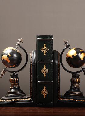 新中式书立书靠摆件书博古架软挡装饰收纳桌面创意书房摆设艺术品