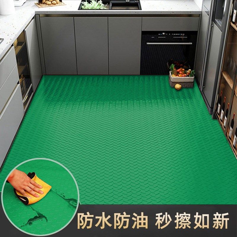 蓝色地垫厨房入户进门口防油防水pvc地毯门垫红色卫生间防滑脚垫,淘宝优惠券,粉丝福利购,淘宝优惠卷