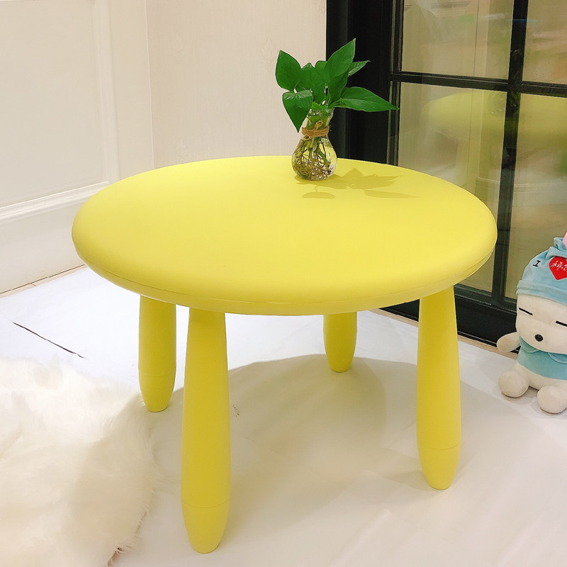 Family children's table and chair set kindergarten table and chair baby learning table home writing table toy table plastic