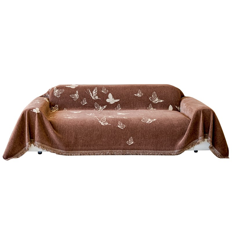 雪尼尔沙发巾沙发罩202新款夏季沙发垫四季通用沙发盖布巾 - 图0