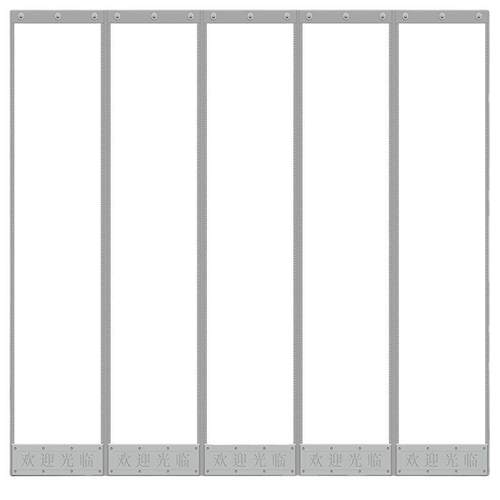 夏天防蚊软门帘新款2025入厂家直供户门大门皮帘子夏透防明挡季风 - 图3