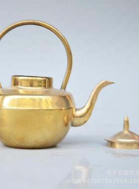铜酒壶黄铜铜艺铜酒实用新颖壶659居家酒壶外事商务礼工品铜酒壶