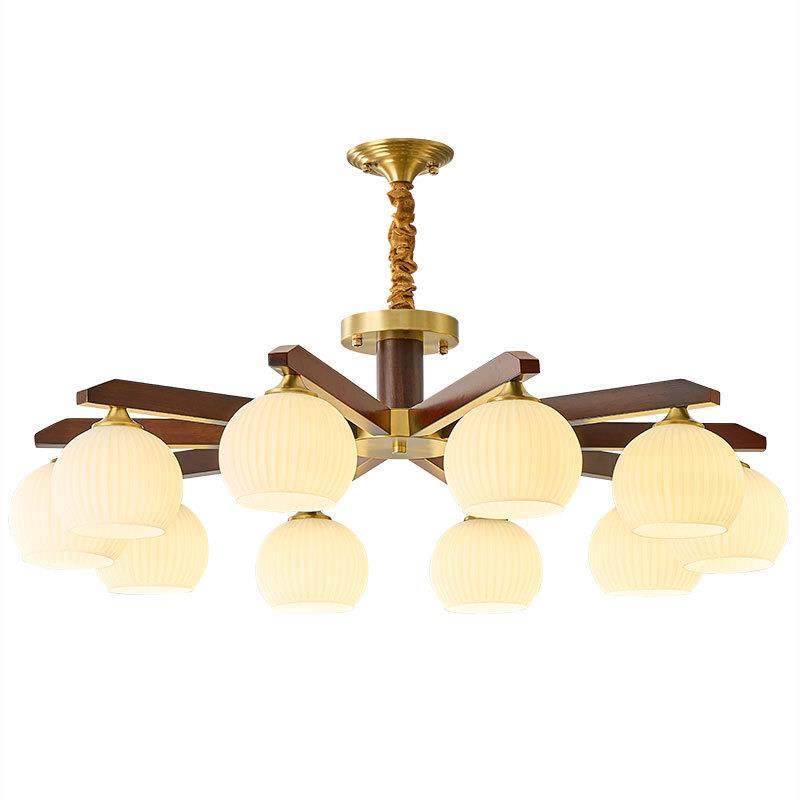 中古风全铜吊灯高端大气客厅灯创意设计师法式轻奢护眼灯具中山灯,淘宝优惠券,粉丝福利购,淘宝优惠卷