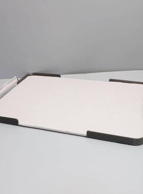 现代简板约皮11111革收纳托盘摆书件样房卧室房客衣帽间厅桌面软