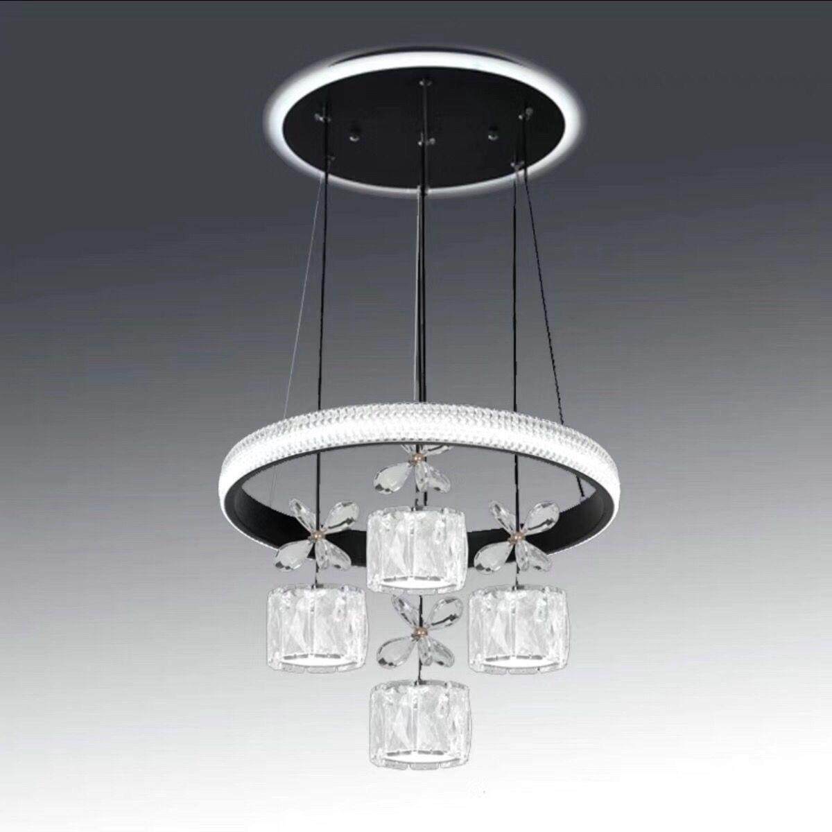 新餐款厅吊灯轻奢简约四性头水晶灯创意个吧台吊灯具餐卧室304主,淘宝优惠券,粉丝福利购,淘宝优惠卷