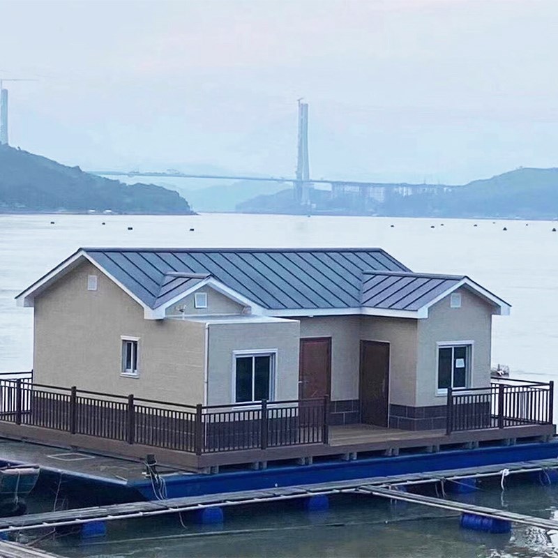 景区公园活动房集装箱移动别墅房轻钢屋子农村住人金属雕花板民宿 - 图1