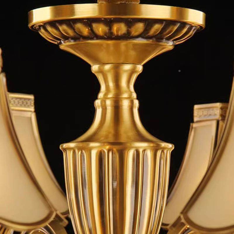 美式简约客厅20216饭厅古典铜灯具1大气别墅卧全室书房HLED吊灯40,淘宝优惠券,粉丝福利购,淘宝优惠卷