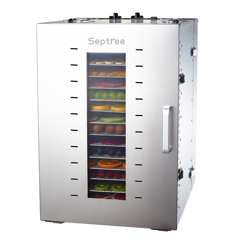 Xinchi commercial dried fruit machine, fruit tea, vegetable and medicinal materials, dehydrated food air dryer, sausage food drying box, household