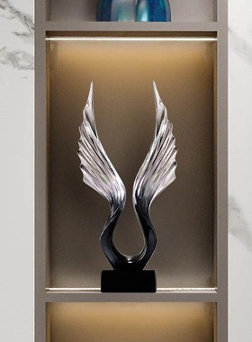 新家装饰品摆件高级感客厅大展宏图摆件室内玄关办公室酒柜客厅电