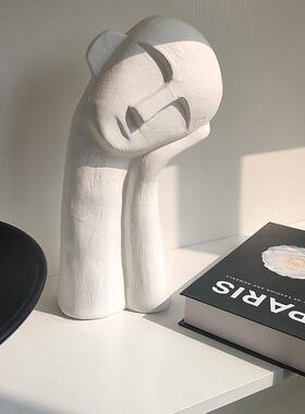 轻奢厅感黑小白书软F985JT8T装饰品摆件现代格调客酒柜柜摆设