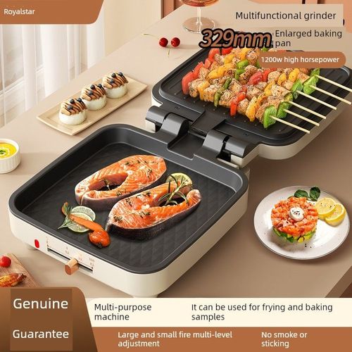 御星可调温电烧饼锅家用双面加热烧饼锅深度放大煎炸机烧饼机机电 - 图3